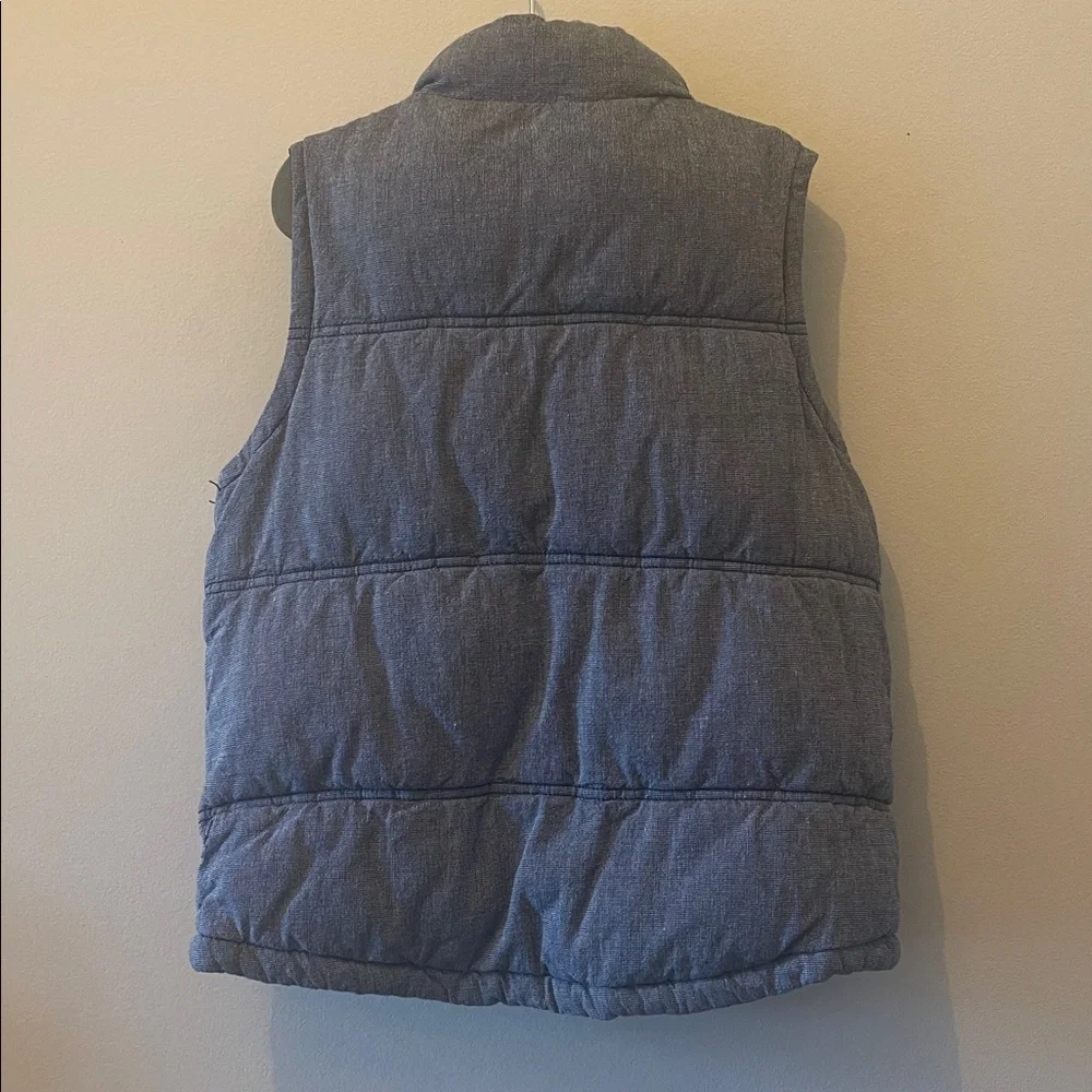 Gymboree Navy Quilted Vest SZ S (5-6)
